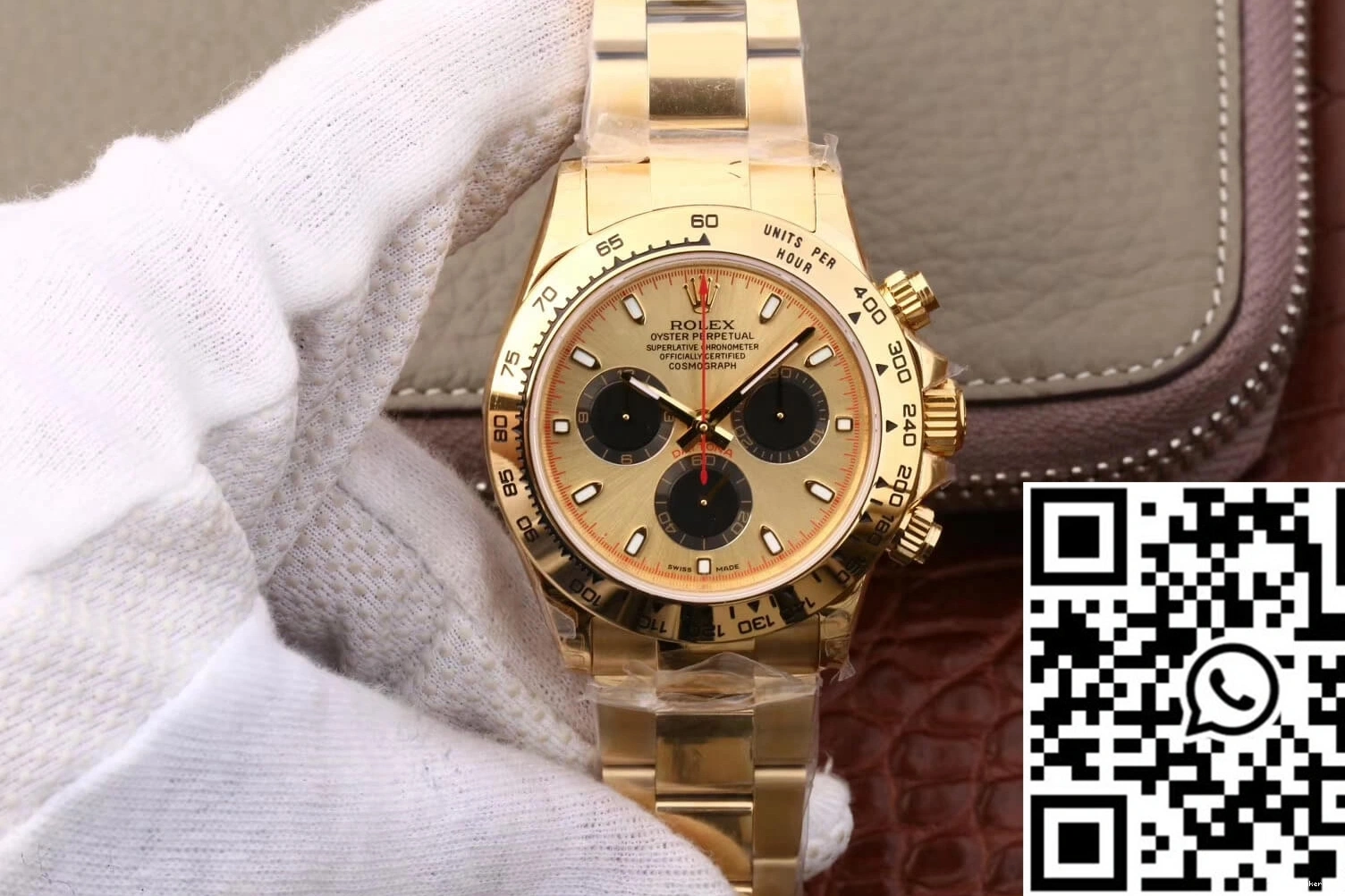 Gold Dial Factory 116508 Cosmograph Yellow JH Rolex Daytona 0310